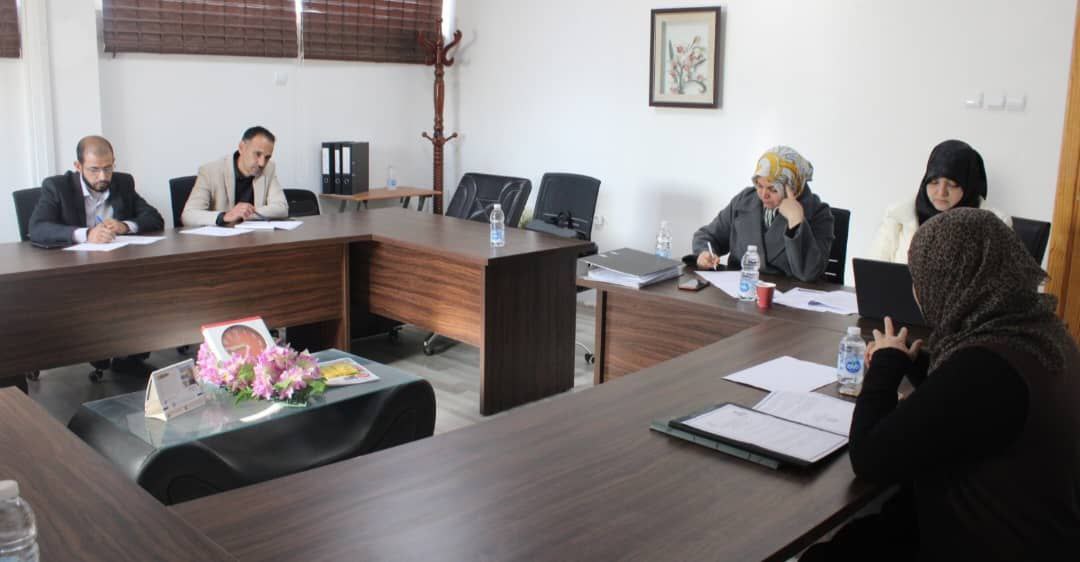 قسم الجودة بالكلية يعقد اجتماعه الثامن بمنسقي الجودة لسنة 2023