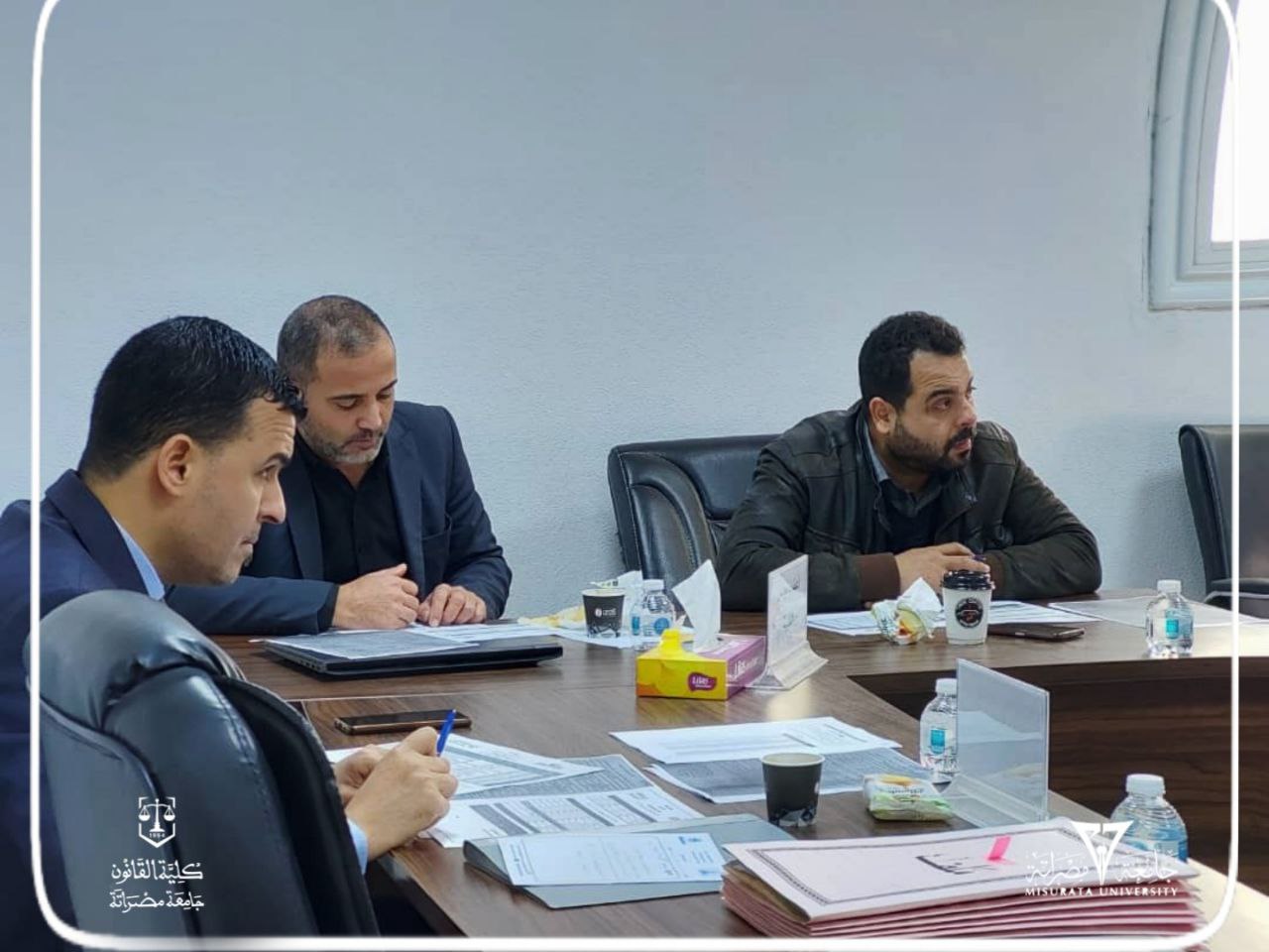 المجلس العلمي لكلية القانون يعقد اجتماعه العادي الأول لسنة 2025