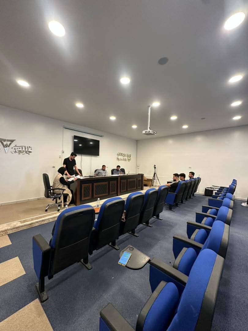 تحضيرات فريق النخبة الممثل لكلية القانون - جامعة مصراتة