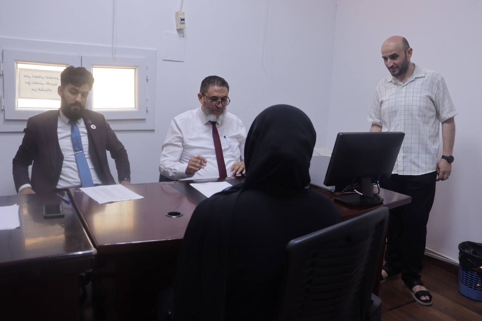 كلية القانون تستقبل امتحان القبول للقيد في نقابة المحامين