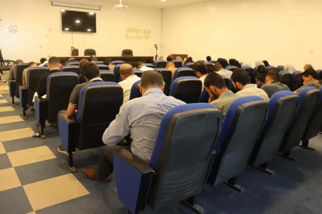 كلية القانون بجامعة مصراتة تجري امتحان المفاضلة لطلاب الدراسات العليا  