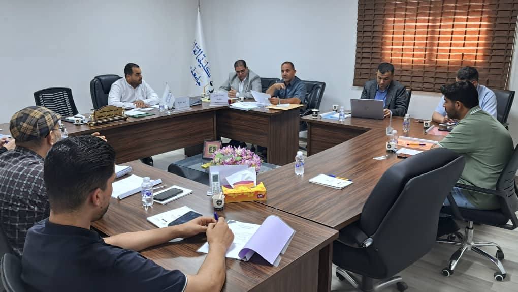 المجلس العلمي لكلية القانون يعقد اجتماعه العادي الثامن لسنة 2025م