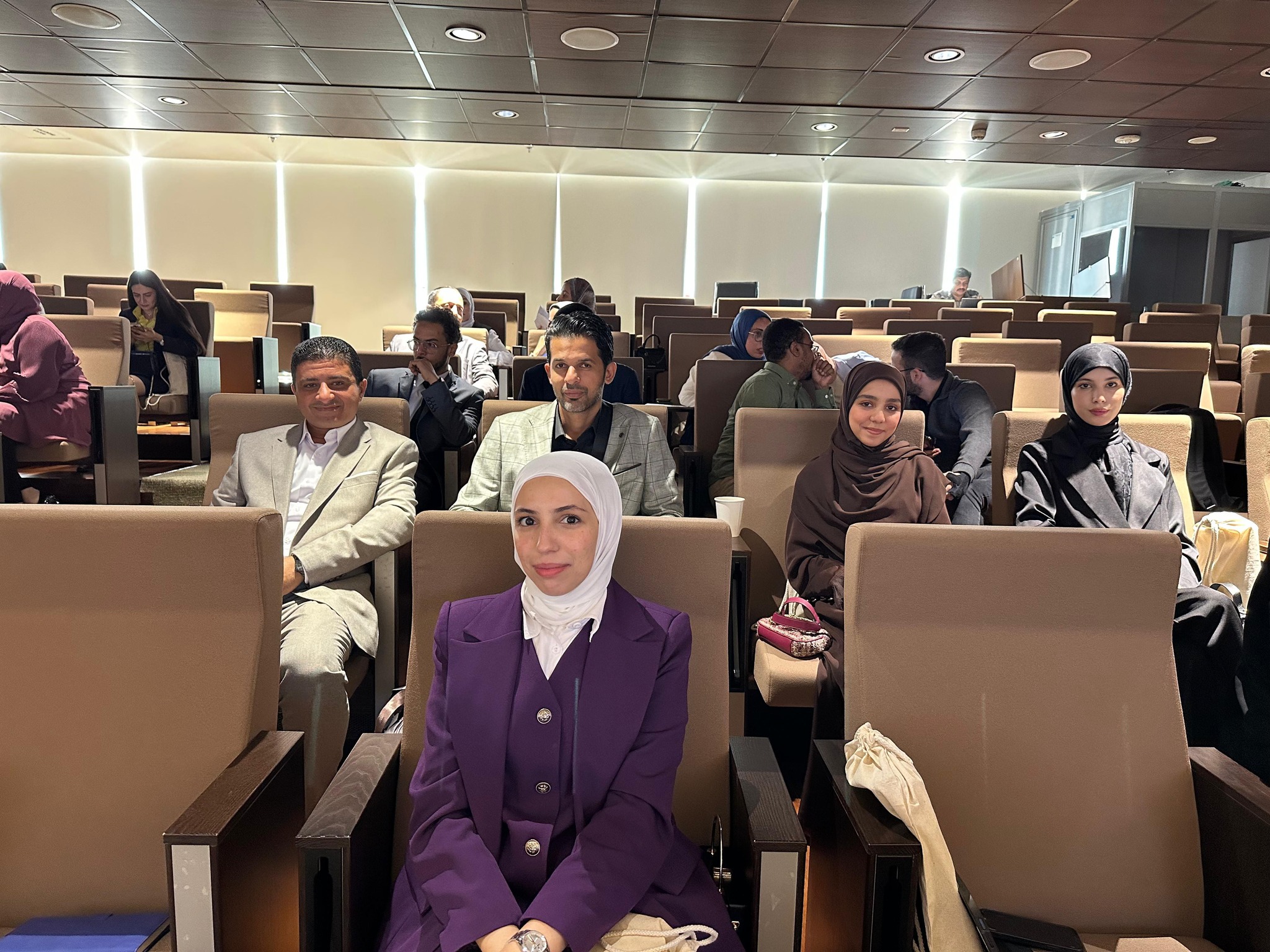 فريق كلية القانون – جامعة مصراتة يشارك في المسابقة العربية لحقوق الإنسان