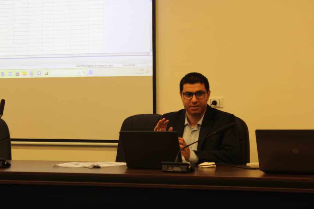 قسم الجودة بالكلية ينظم دورة تدريبية عن أساسيات استخدام البرنامج الإحصائي SPSS